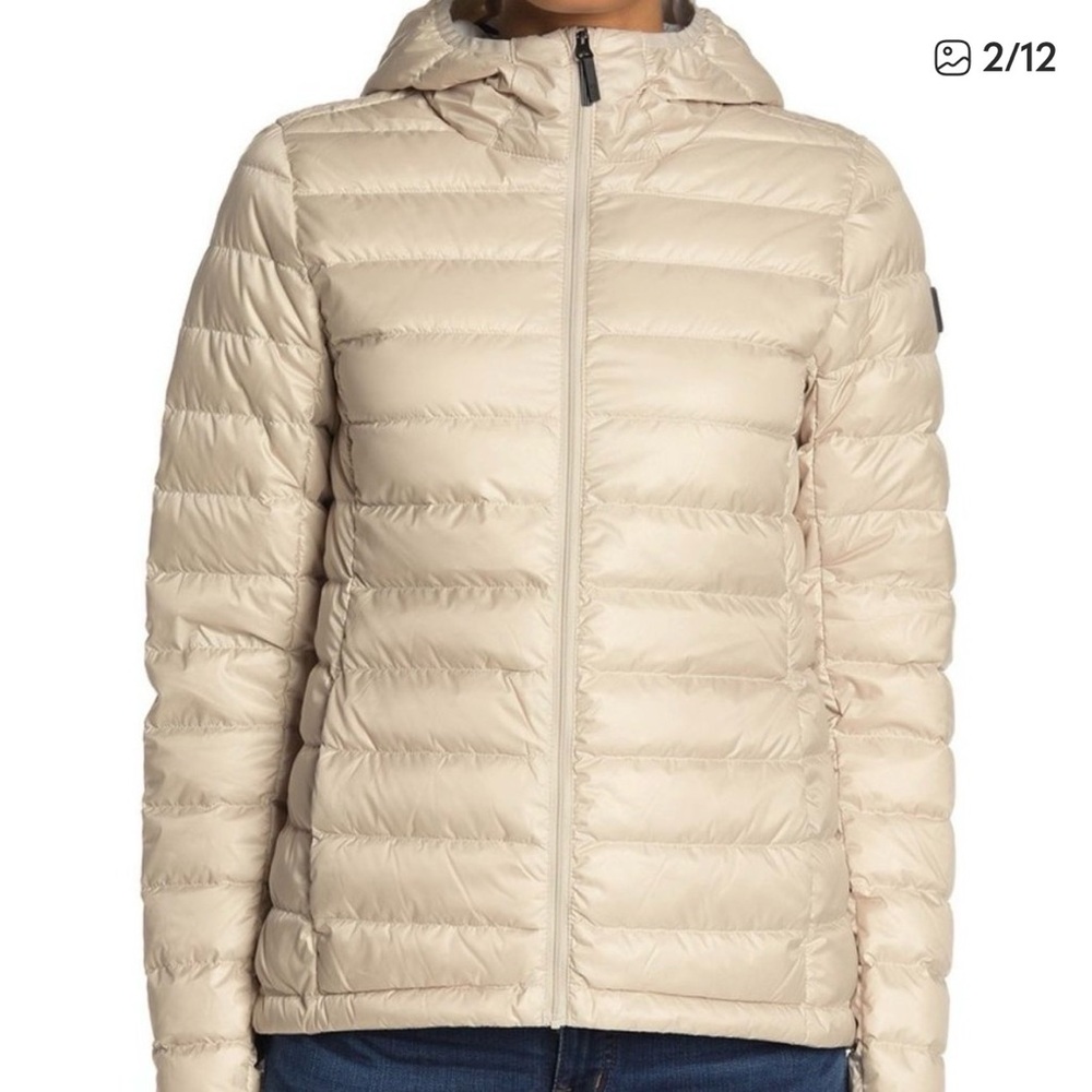 Lole Emeline Women's Beige/Cream Packable Puffer Jacket XS